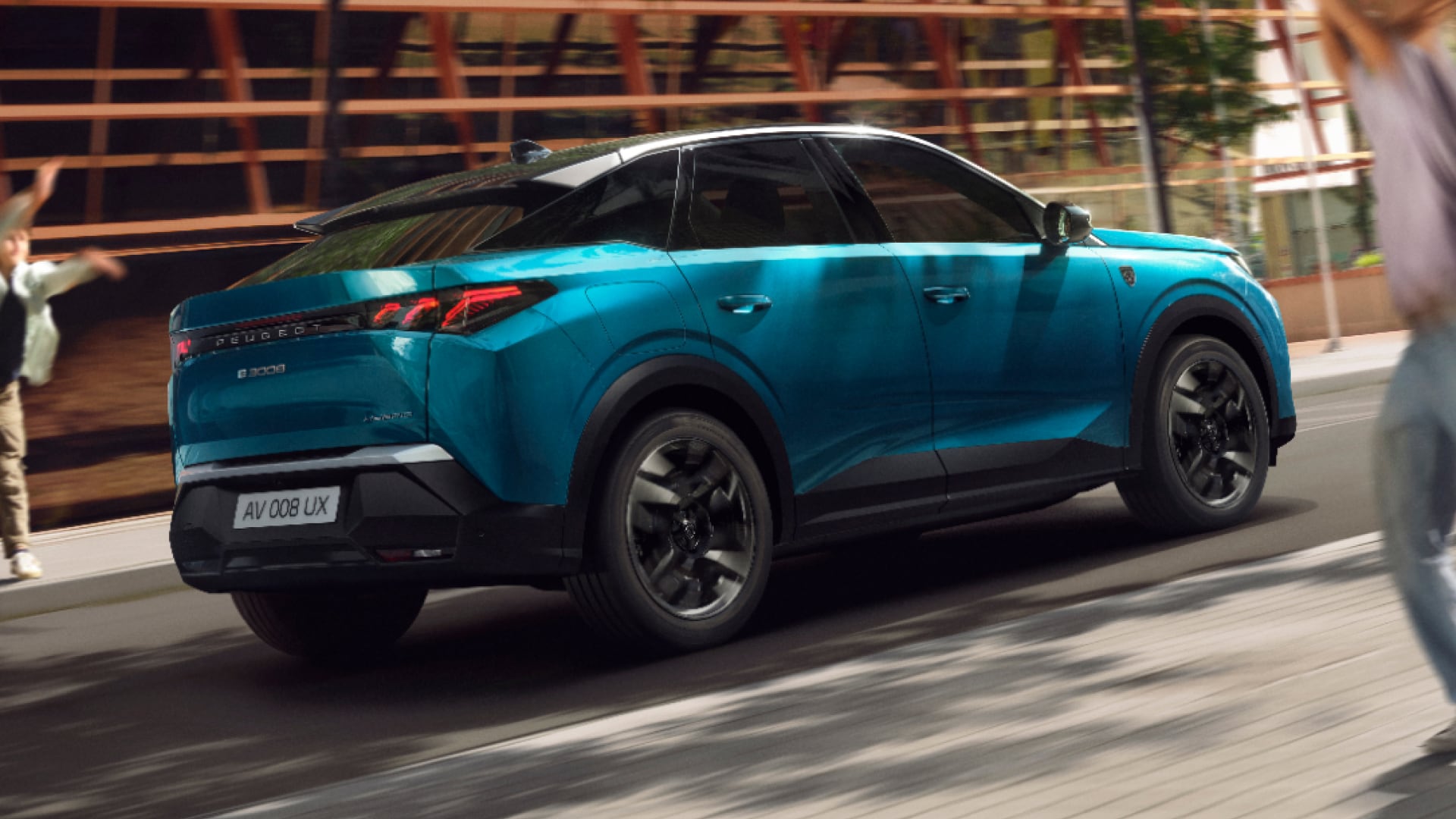 PEUGEOT 3008 Hybrid vista trasera