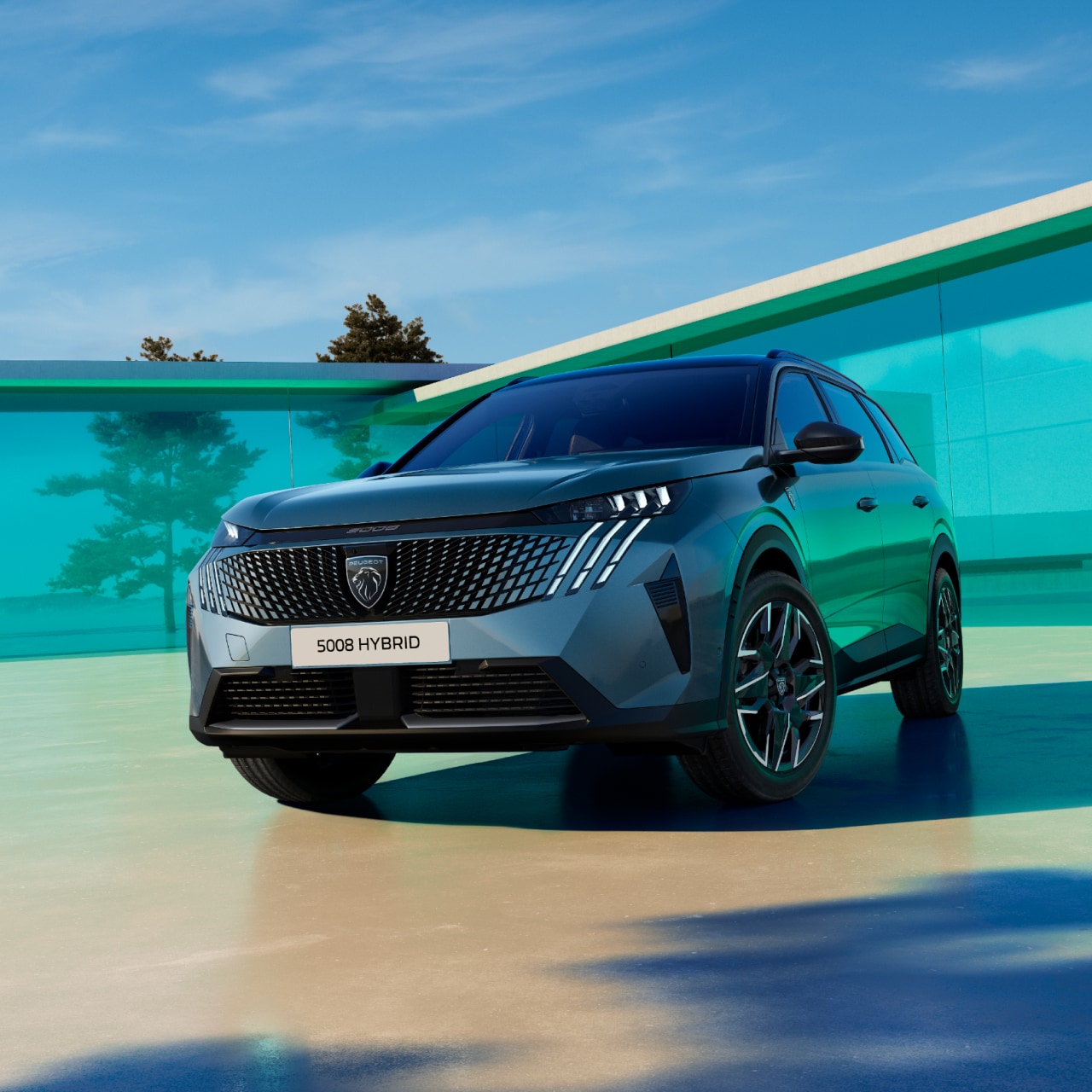 PEUGEOT 5008 Hybrid vista frontal