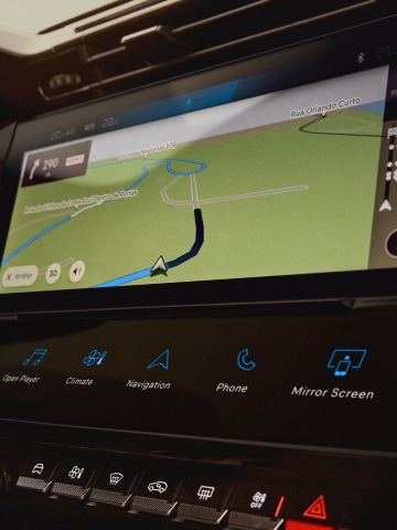 Nuevo PEUGEOT E-408 navegación conectada