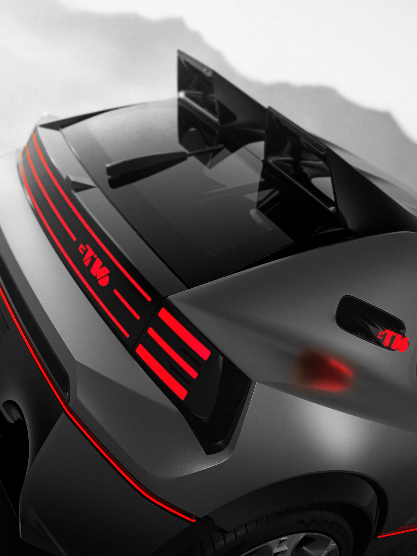 PEUGEOT E-T16 Concept, alerón