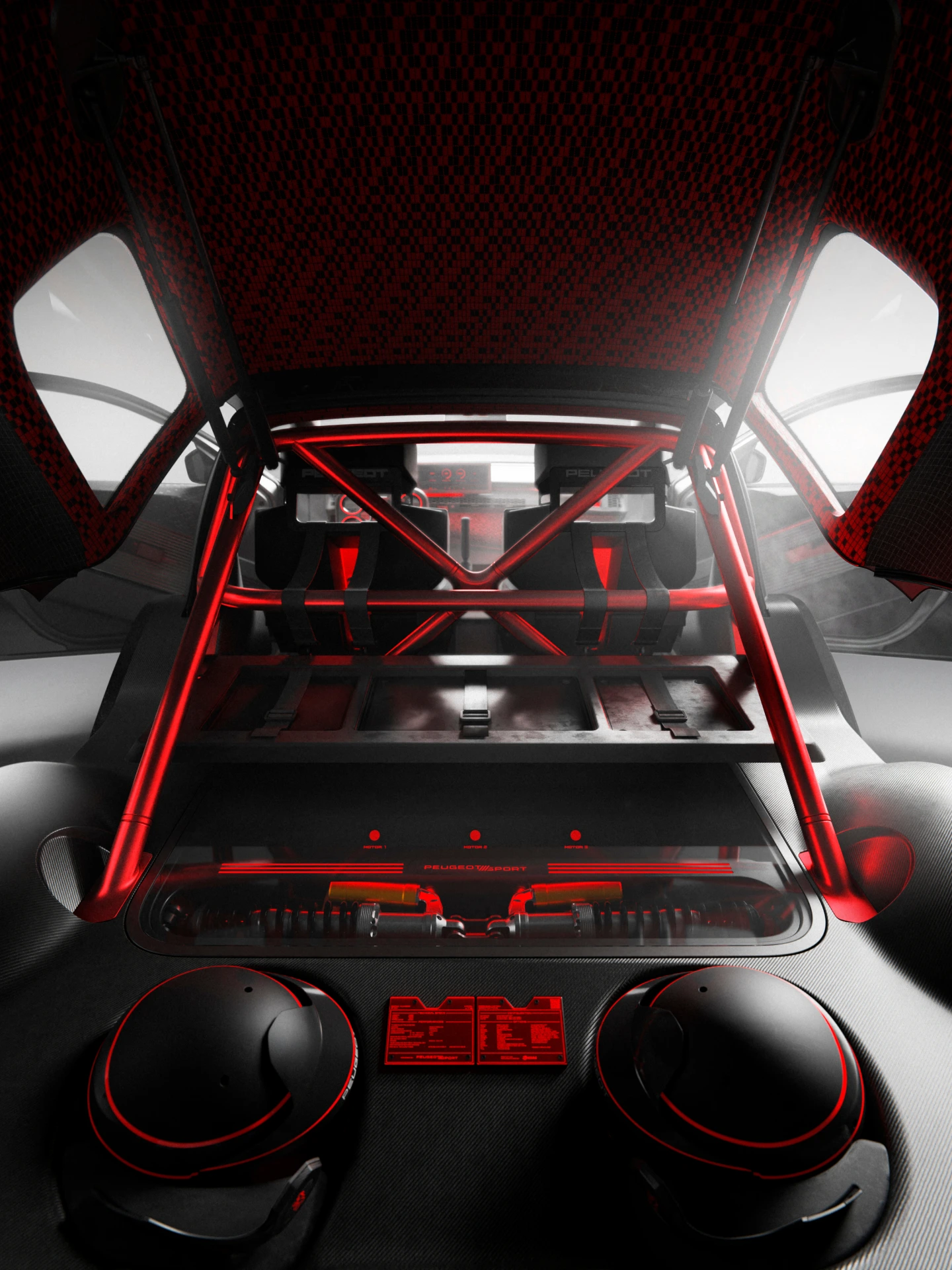 PEUGEOT E-T16 Concept, apertura trasera