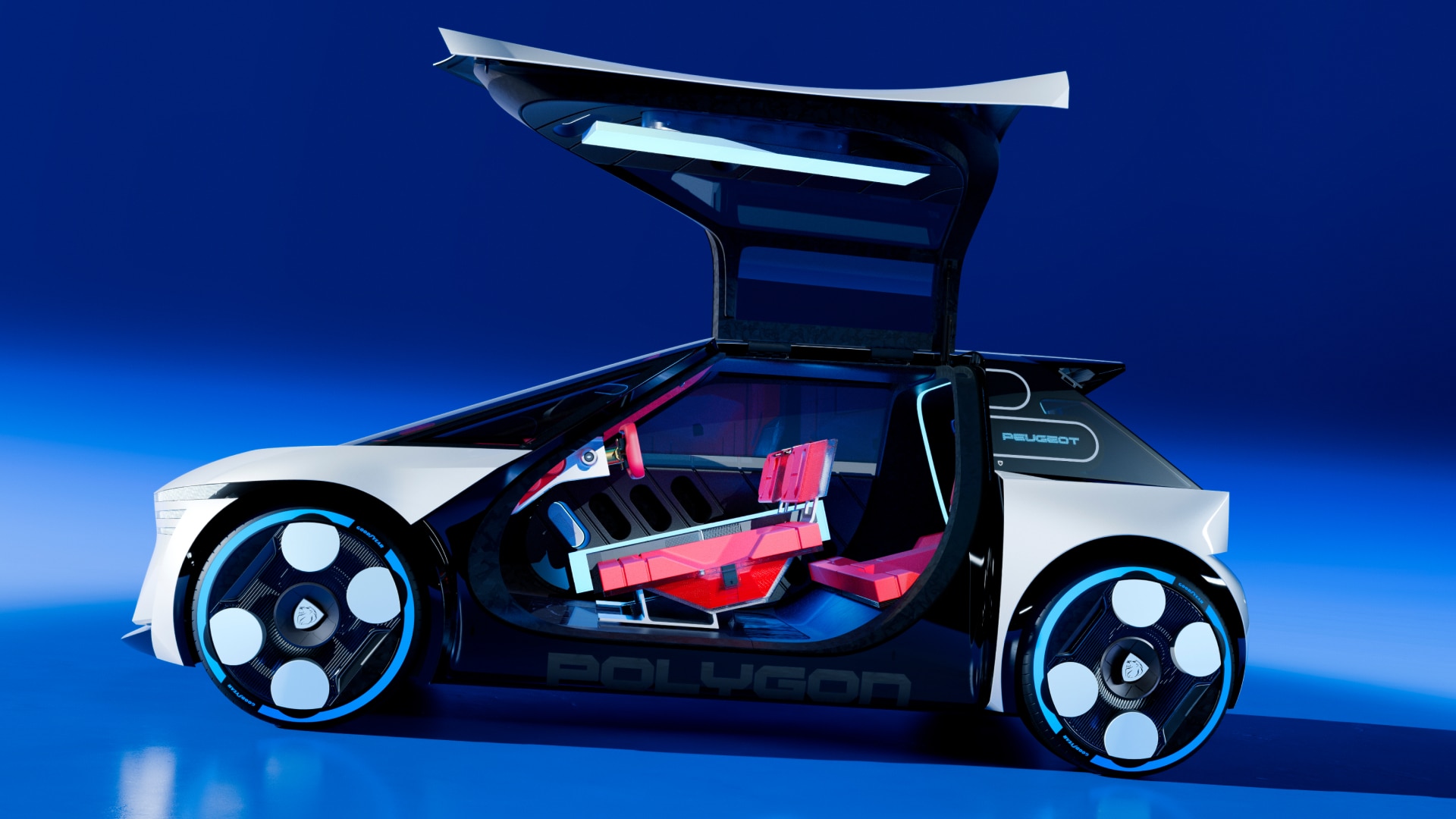 Exterior del PEUGEOT Polygon Concept