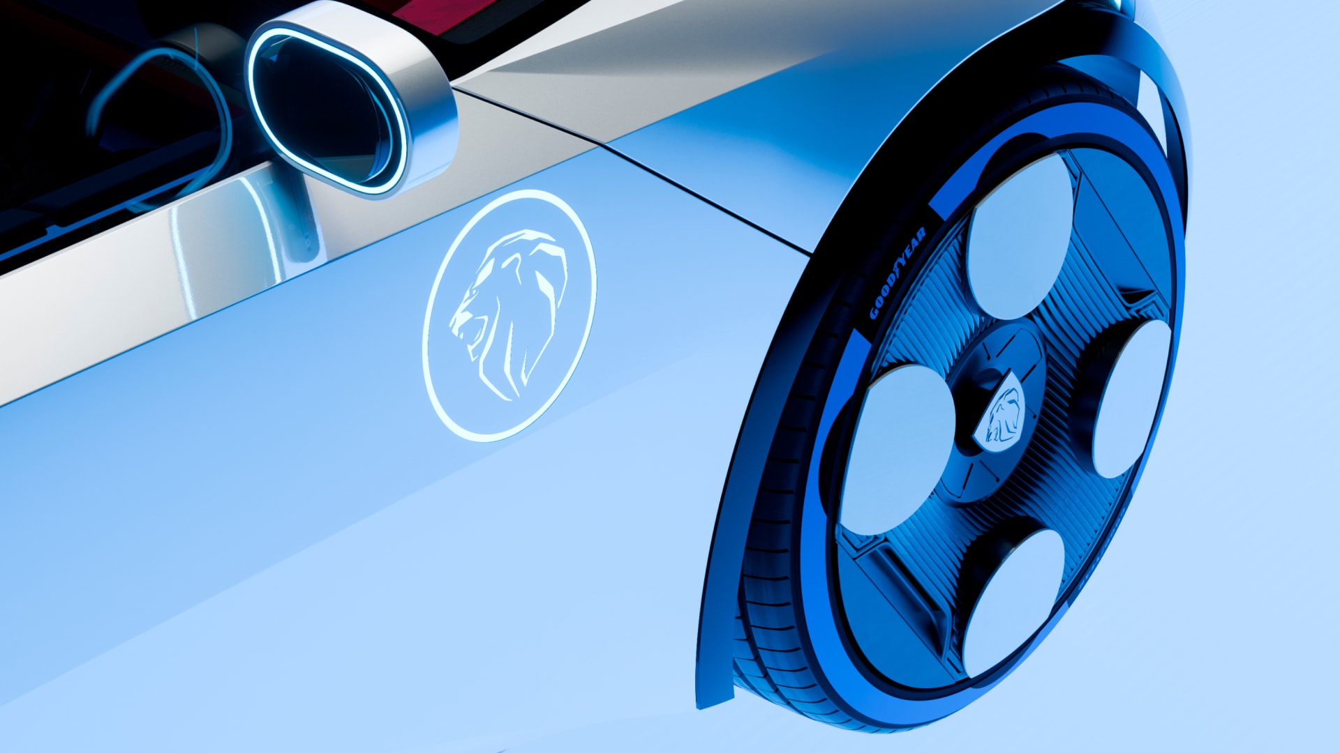 Rueda del PEUGEOT Polygon Concept