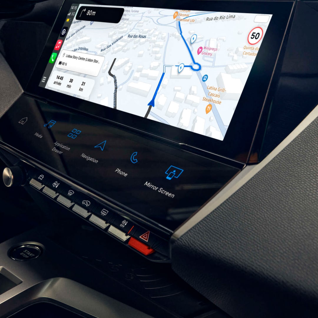 Pantalla táctil PEUGEOT