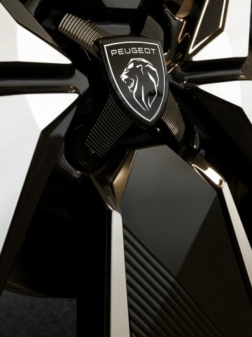 Llantas de aleación diamantadas del PEUGEOT E-208
