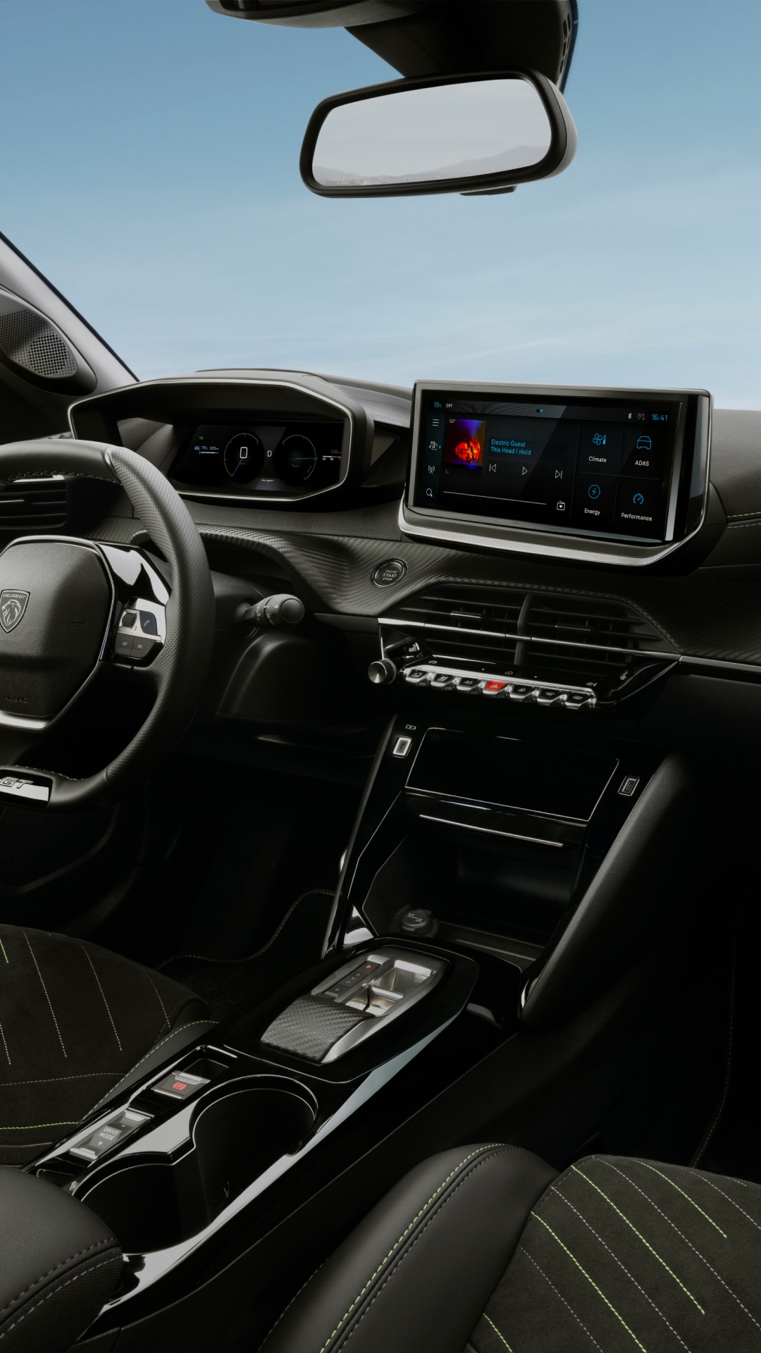 PEUGEOT E-208 i-Cockpit® 3D