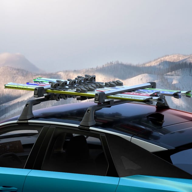 Portaesquís sobre barras de techo PEUGEOT 3008