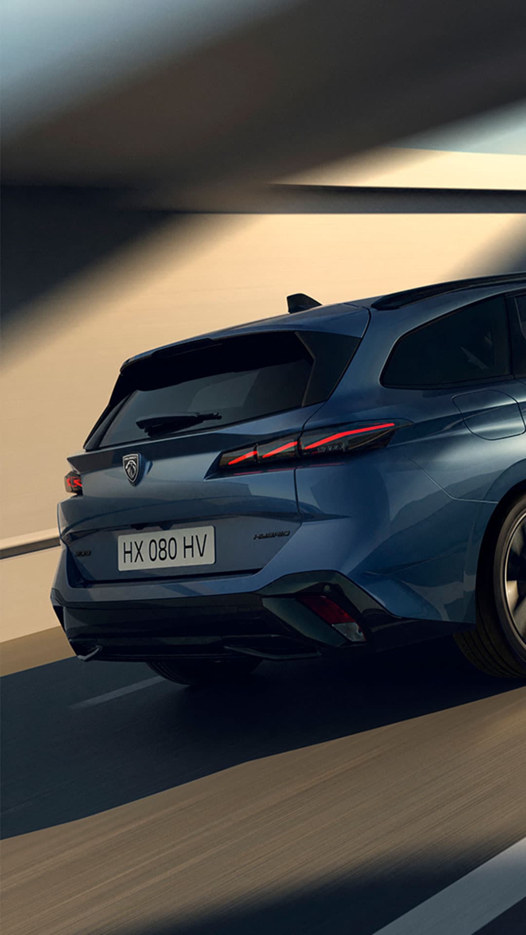 Nuevo PEUGEOT 308 SW vista trasera