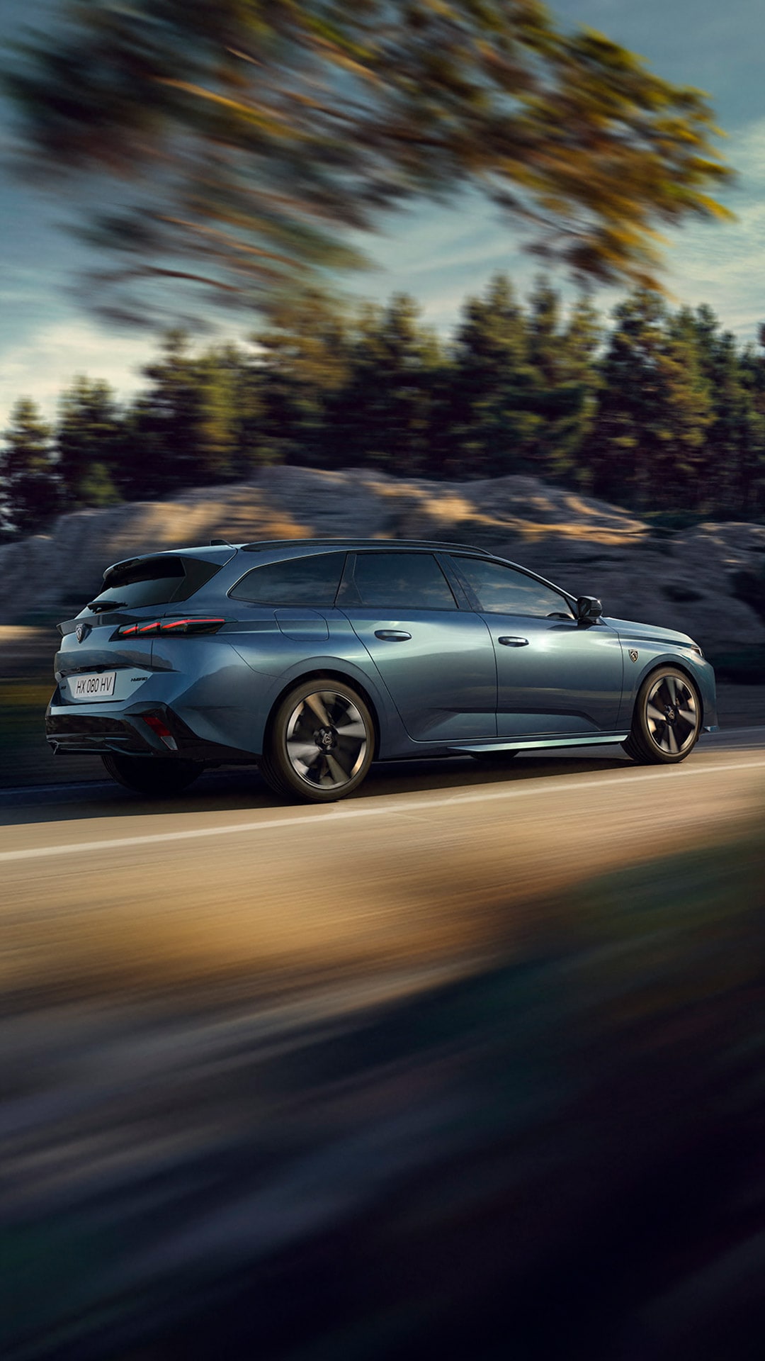 Nuevo PEUGEOT 308 SW vista frontal