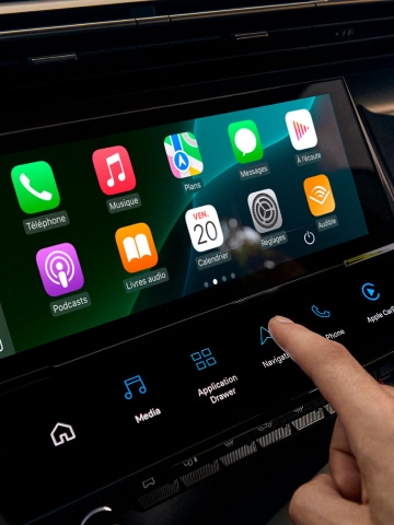 Nueva pantalla táctil del PEUGEOT E-308 SW