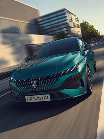 Nuevo PEUGEOT E-308 vista delantera