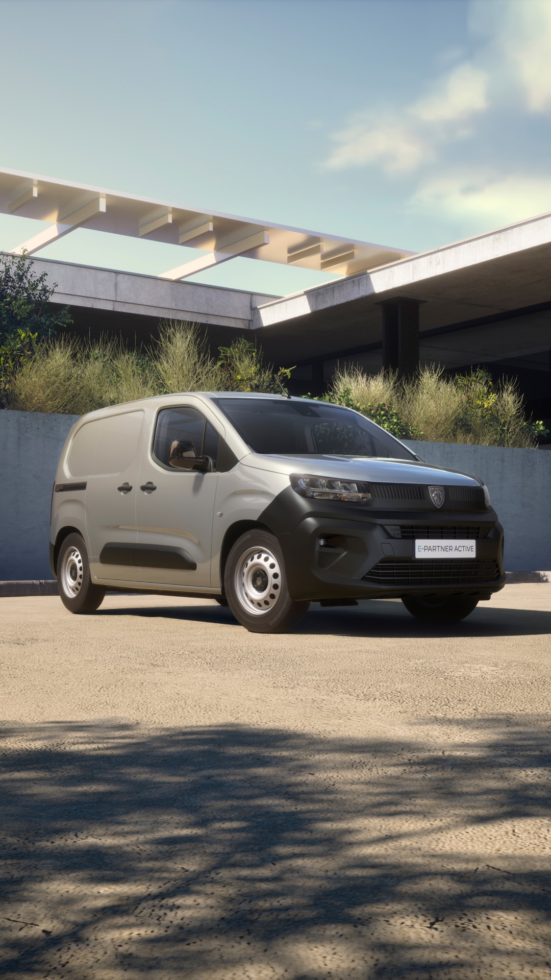 Nuevo PEUGEOT Partner Active vista frontal