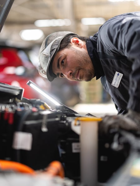 Técnico formado conforme a los estándares de PEUGEOT.