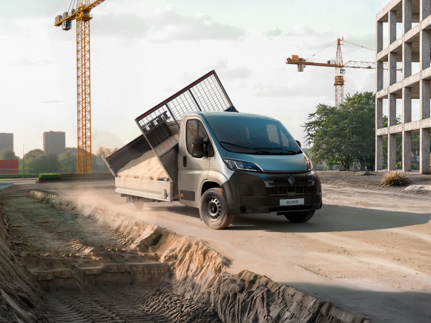 PEUGEOT BOXER Volquete 3 vías