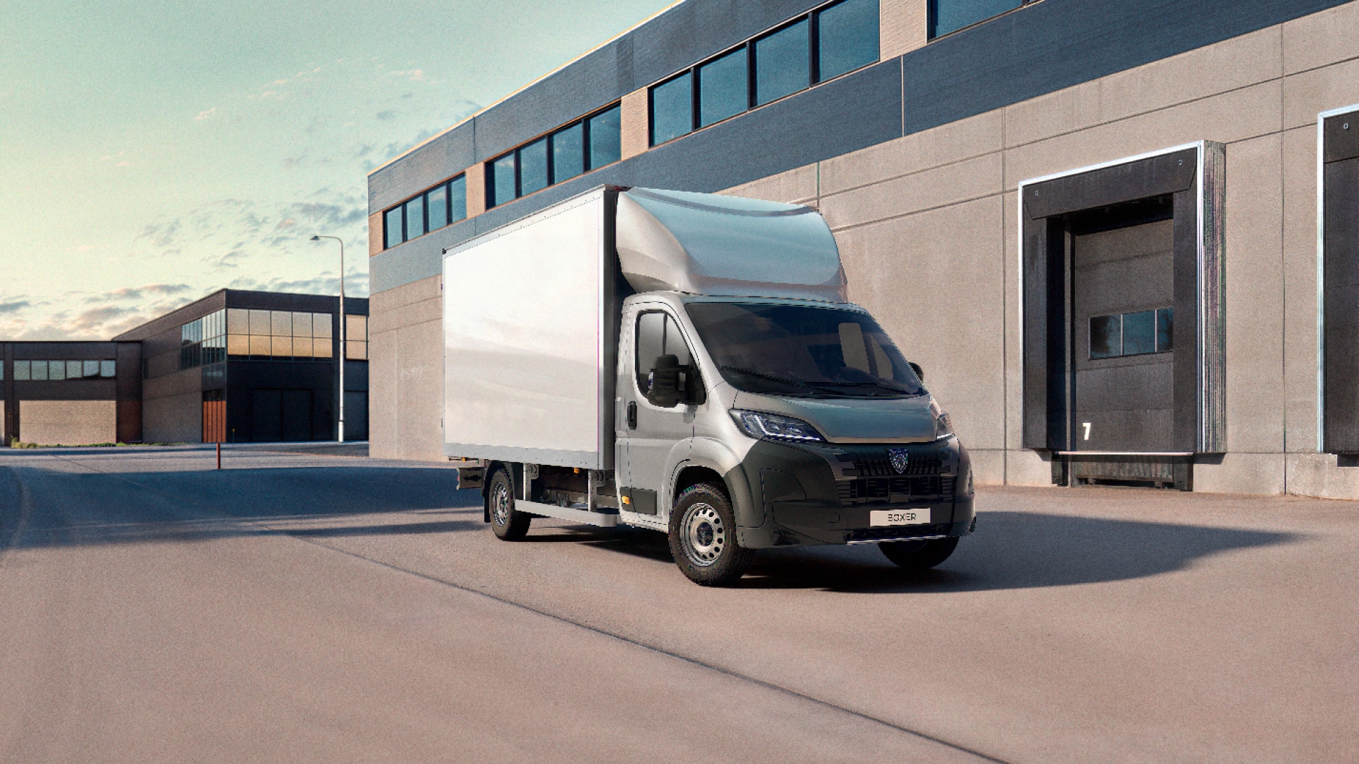 PEUGEOT Boxer Caja vista frontal