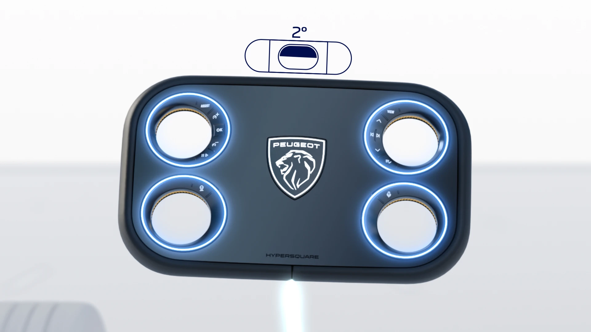 Peugeot Hypersquare®, una experiencia de conducción precisa