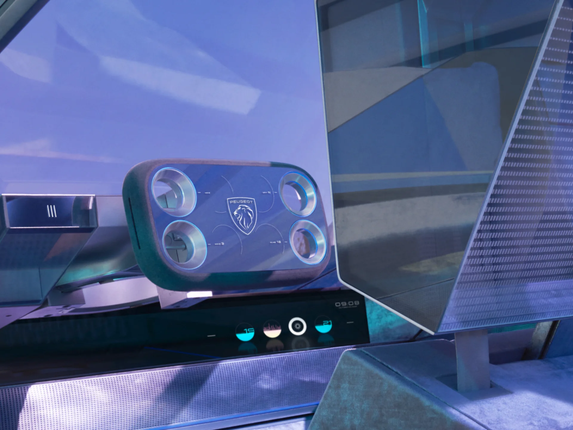 Peugeot Inception Concept equipado con Hypersquare®